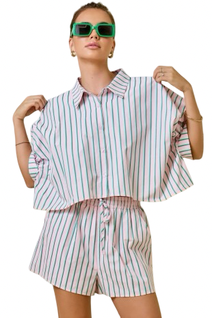 Coastal Candy Stripe Set