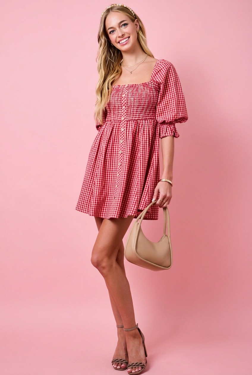 Cherry Picnic Dress