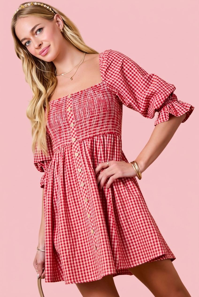 Cherry Picnic Dress