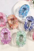 Floral Claw Clips