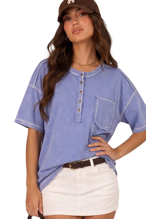 Oversized Denim Shirt