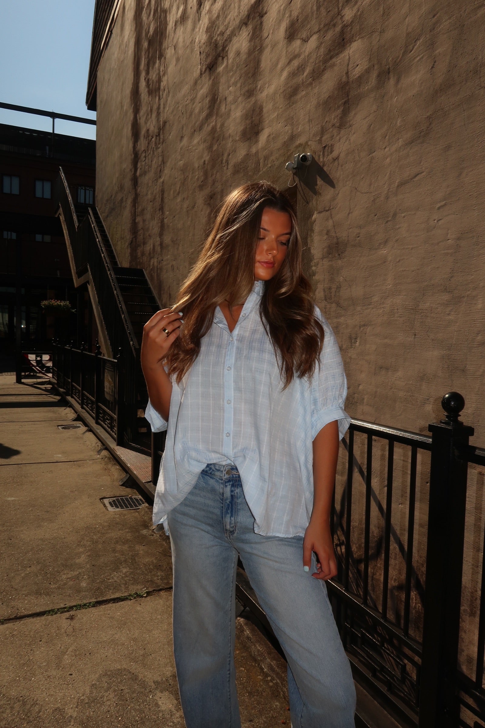 Blue Cutie Top