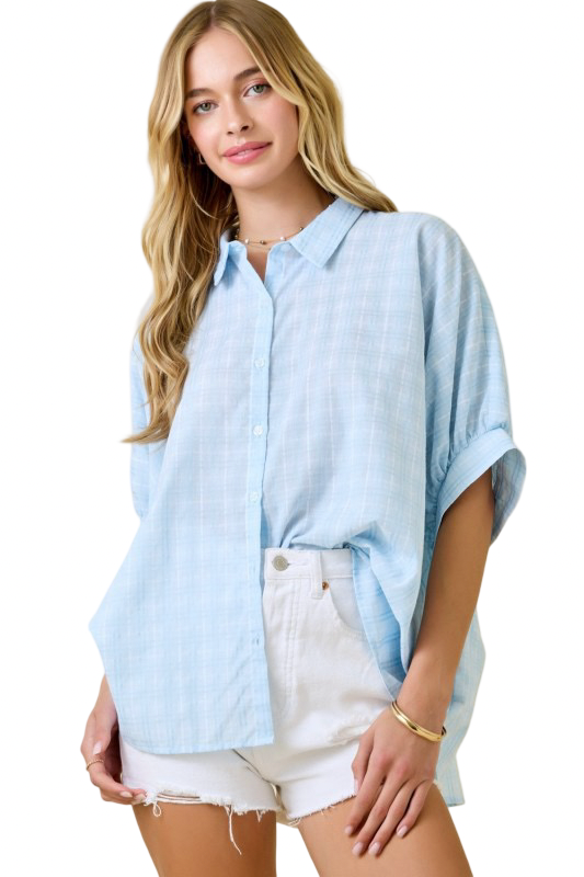 Blue Cutie Top