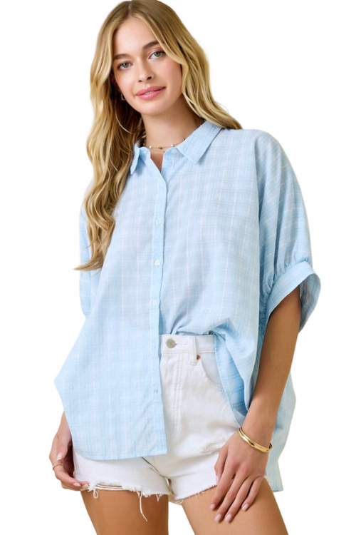Blue Cutie Top