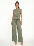 Olive Grove Jumpsuit